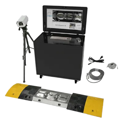 Sistema de Escaneo Subvehicular / Resolución 10000×4096 / Dual Mode Area Scan + Line Scan / LPR >99.9% / IP68 / -40°C a +70°C / Análisis Inteligente de Diferencias