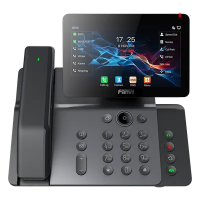 Teléfono IP ejecutivo FANVIL V66-PRO con pantalla táctil de 7 pulgadas