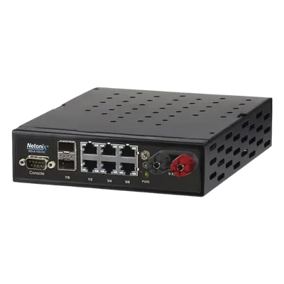 Switch WISP PoE pasivo Administrable de 8 puertos (6 PoE Gigabit + 2 SFP) entrada de 9-72 Vcc