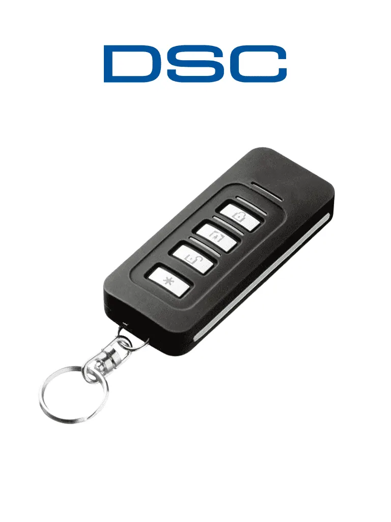 Llavero inalámbrico DSC PG9929 PowerG de 4 botones programables