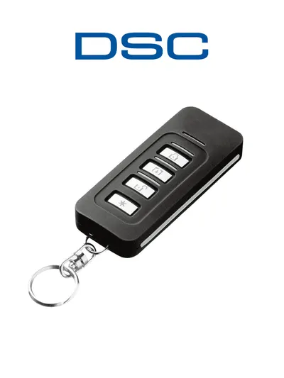 Llavero inalámbrico DSC PG9929 PowerG de 4 botones programables