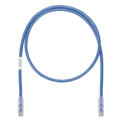 Cable de Parcheo UTP, Cat6A, 26 AWG, CM, Color Azul, 7ft