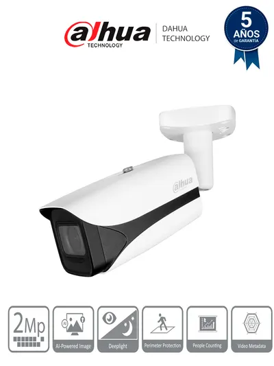 Cámara IP Bullet Dahua DH-IPC-HFW5241E-ZE con lente motorizado
