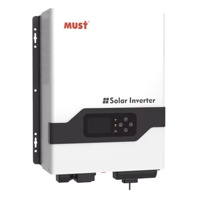 Inversor cargador solar MUST PV333048TLV de 3 kW con MPPT de 80 A