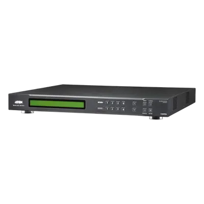 Matriz HDMI / 4x4 / Escalador Integrado / Videowall / Seamless Switch / Audio Desembedding / RS-232 / Ethernet / 1080p / 6.75 Gbps