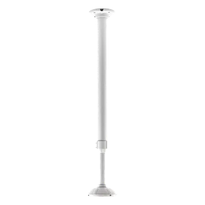 Soporte Telescópico Universal / Ajustable 0.6 a 1.2 m (1.97 a 3.94 ft) / Aluminio / Interior y Exterior / Blanco