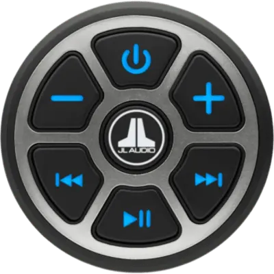 Receptor/Controlador de Audio Resistente a la Intemperie / Bluetooth / IP67 Controlador IPX7 Receptor / Tecnología Multi-Zone / Salidas RCA I+D y Subwoofer / Alimentación 8-16 V CC / Alcance Bluetooth 11 m (35 ft)