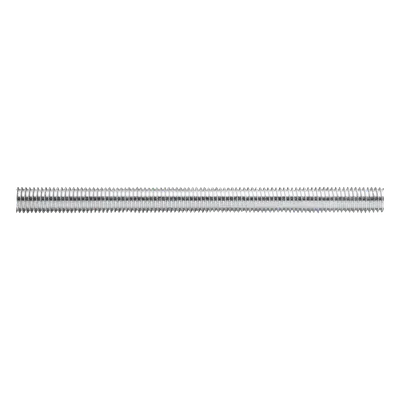 Varilla Roscada de Acero / Grado 1 SAE J429 / 1/4" (6.4 mm) / Longitud 3 m (9.8 ft) / Zinc 5 Micras / Resistencia 8.45 kN (1900 lb)