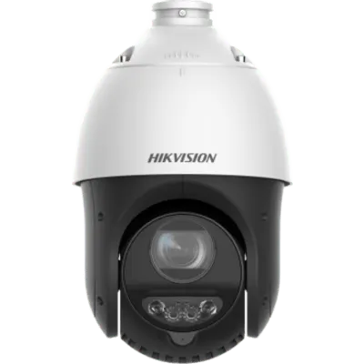 Cámara PTZ IP / 2 MP / Zoom 25x / IR 100 m (328 ft) / WDR 120 dB / Darkfighter / AI-ISP / AcuSense / Facial / Estrobo