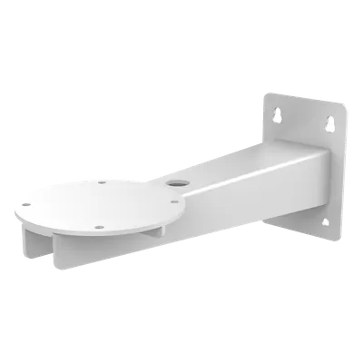 Soporte de Pared para Cámara Punta de Poste / Acero Templado / Carga 50 kg / Montaje en Pared Plana