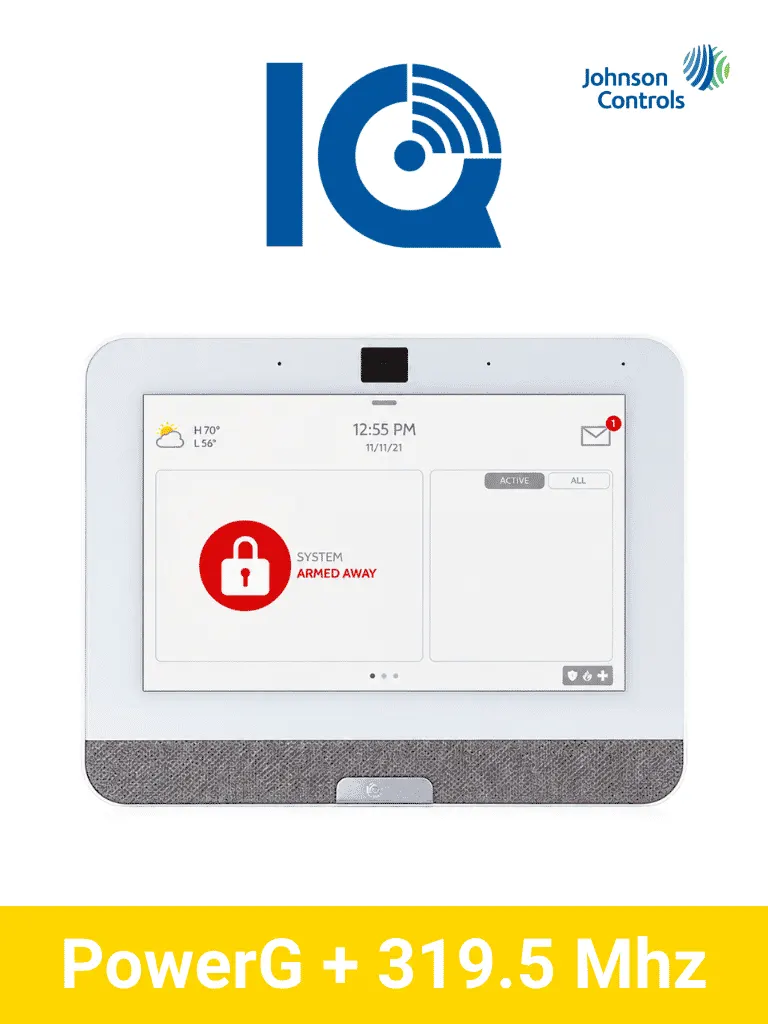 Panel de alarma QOLSYS IQP4004 IQ Panel 4 con pantalla táctil de 7 pulgadas