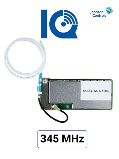 IQCard 345 MHz - Tarjeta que permite retomar instalaciones que utilizan sensores en 345MHz y actualizar el sistema con los nuevos paneles IQ panel de 4ta generación