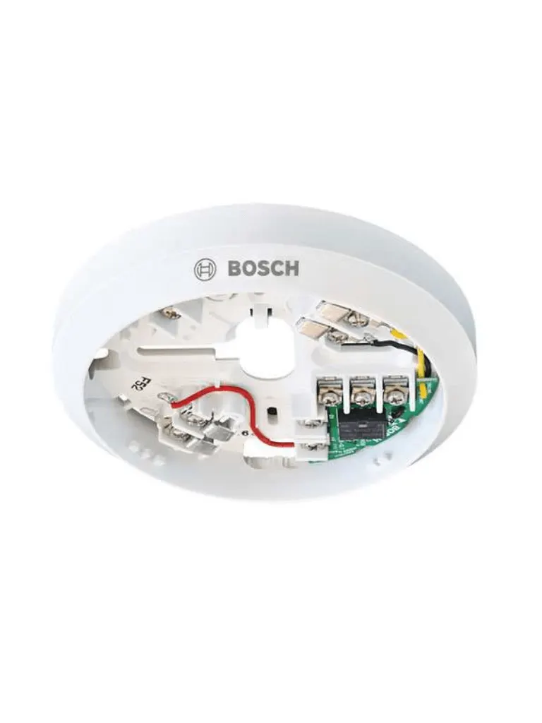 Base de Detector Convencional BOSCH MSR 320 con Relé para Instalaciones de Seguridad
