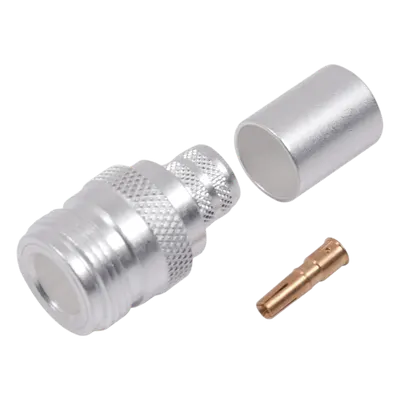 Conector coaxial N hembra RF Industries RFN-1028-SI para LMR-400