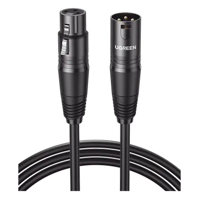 Cable XLR balanceado UGREEN 20712 de 5 m con triple blindaje