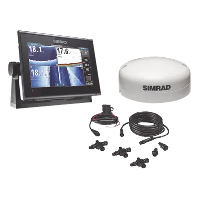 Kit pantalla multifuncional / 9 pulgadas / NMEA2000 / GPS 10 Hz / Sonar CHIRP / Wi-Fi / Antena GS25