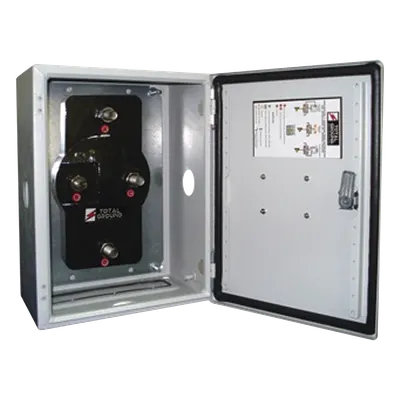 Acoplador de Impedancias / 2500 Amp / Gabinete Acero Cal. 18 / Conexión 1/2" / 300x400x200 mm / 9.02 kg