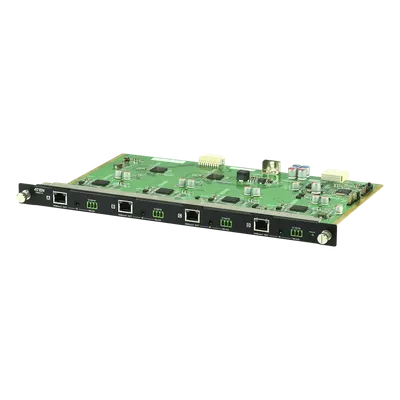 Tarjeta de Entrada HDBaseT / 4 Puertos / HDCP 1.4 / 4K 60Hz 4:2:0 / EDID Expert / Seamless Switch / Video Wall 32 Perfiles