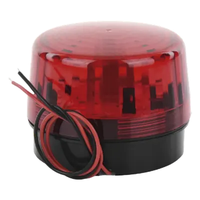 Luz estroboscópica LED SFIRE SF-1301-BAQ con respaldo de 9 V