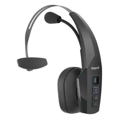 Auricular Bluetooth Profesional / Cancelación de Ruido 96% / Bluetooth 5 / Alcance 100 m (328 ft) / IP54 / Batería 24 h / Control de Voz