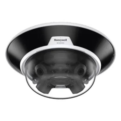 Cámara IP multisensor / 20 MP (4x 5 MP) / Lentes motorizados 3.7-7.7 mm / IR 30 m / IP66 / IK10 / PoE+ / ONVIF Profile G/S