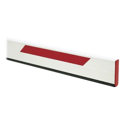 Brazo rectangular FAAC 428091 de 4.8 m para barreras vehiculares