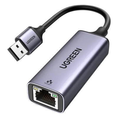 Adaptador USB-A 3.0 a Ethernet Gigabit UGREEN 50922 con carcasa de aluminio