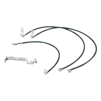 Kit de Puesta a Tierra / Cables Puente 10 y 16 pulgadas / Soporte ESD / Conformidad RoHS
