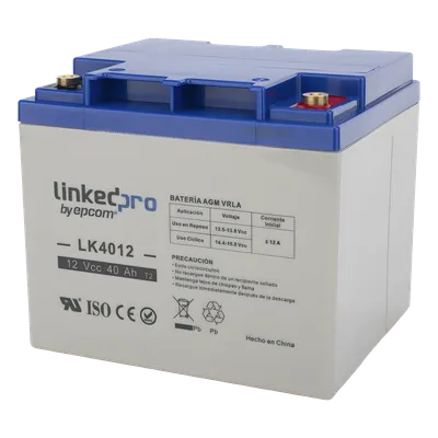 Batería de respaldo LINKEDPRO LK4012 de 12 V y 40 Ah