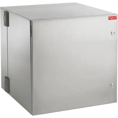Gabinete Industrial / Protección NEMA 4/4X/12 / Acero Inoxidable SS304 / 12 UR / 19 Pulgadas / Montaje en Pared / Puerta Sólida Abatible