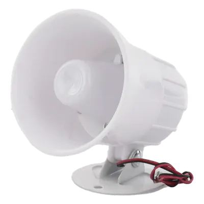 Sirena cableada SFIRE SF-520A de 110 dB y alimentación de 12 VCC