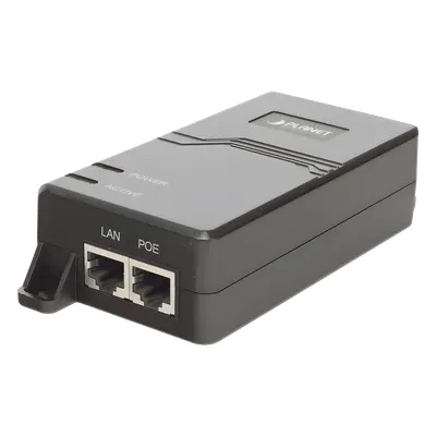 Inyector PoE PLANET POE-173 de 60 W con conexión Gigabit