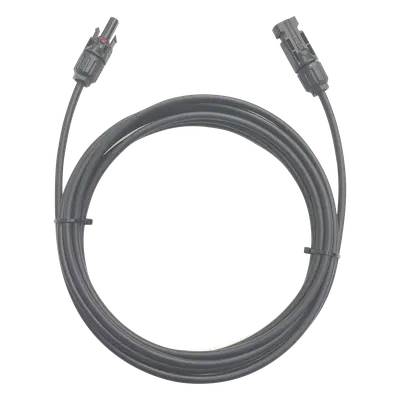 Cable fotovoltaico EPCOM POWERLINE CFMC41MBLK de 1 m con conectores MC4