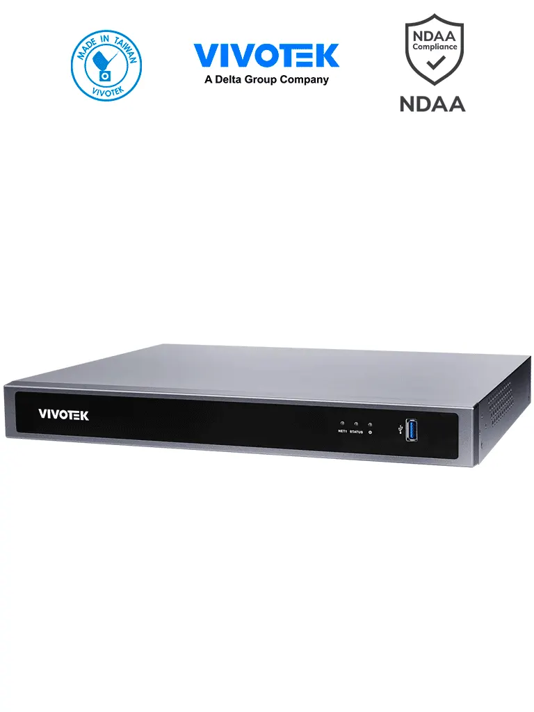 NVR VIVOTEK ND9326P de 8 canales con 8 puertos PoE
