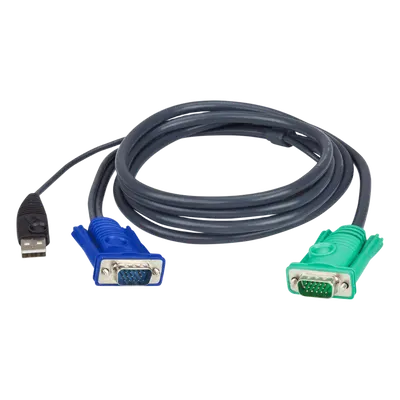 Cable KVM / USB con SPHD / 3 en 1 / 3 m (9.8 ft)