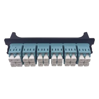 Placa acopladora LINKEDPRO LP-FO-LC-D12-MM para fibra multimodo