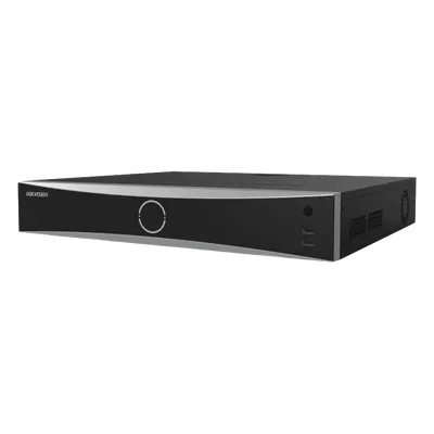 NVR IP / 16 Canales / 12 Megapixel (4K) / AcuSense / Reconocimiento Facial / 4 Bahías HDD / HDMI 4K / Alarmas I/O