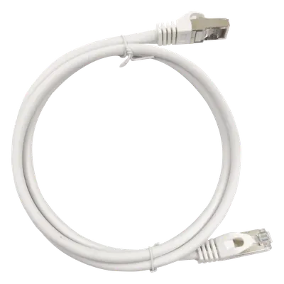Cable de parcheo LINKEDPRO LP-STP-6A-200WH Cat6A S/FTP de 2 m