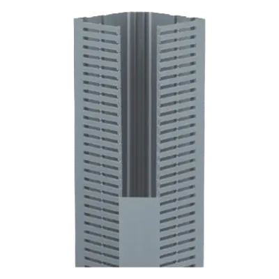 Canaleta para Cable en Esquina / 5.33 x 4.58 in / 6 ft (1.8 m) / UL94 V-0 / PVC Sin Plomo / Paquete de 6