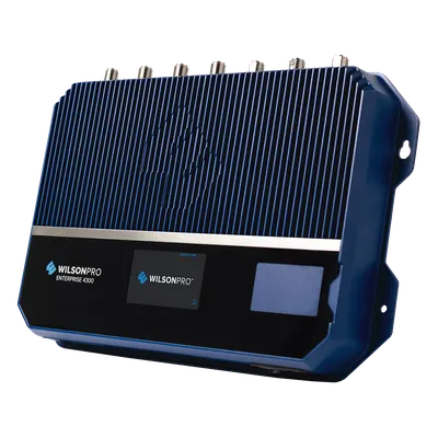 Amplificador Celular / Cobertura 4800 m² (51666.8 ft²) / Enlace Ascendente 26 dBm / 4 Antenas Interiores / Acceso Remoto LTE / Montaje en Pared o Bastidor