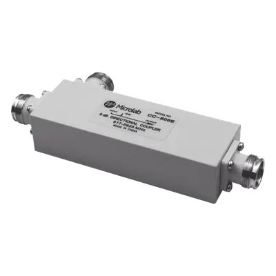 Acoplador direccional / 5dB / 617-5925MHz / 300W / -161dBc PIM / 4.3-10 / IP67 / 0.5-6GHz