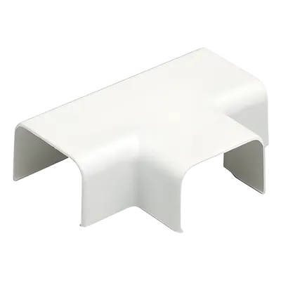 Conexión en T PANDUIT TF5IW-E para canaleta LD5, blanco mate
