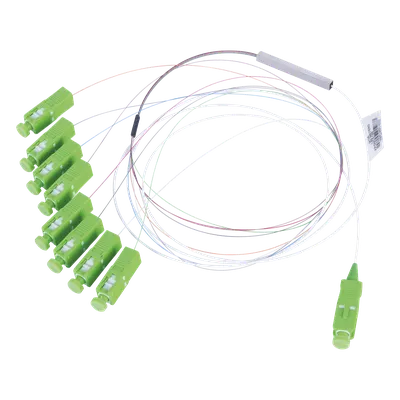 Divisor Óptico PLC / 1x8 / SC/APC / 1260-1650 nm / -40°C a 85°C