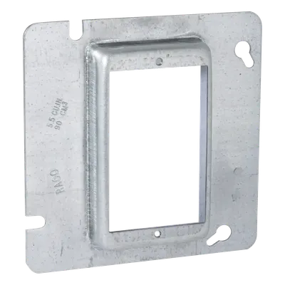 Sobretapa cuadrada RACO HUB-838 para cajas de 4 11/16 in