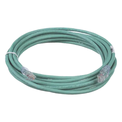 Cable de parcheo Cat6 PANDUIT UTPSP15GRY de 15 pies, verde