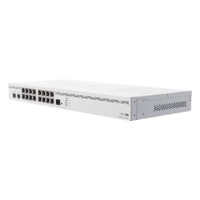Cloud Core Router / 16 Puertos Gigabit / 2 SFP+ 10G / CPU 4 Núcleos 1.7 GHz / 4 GB DDR4 / Dual PSU