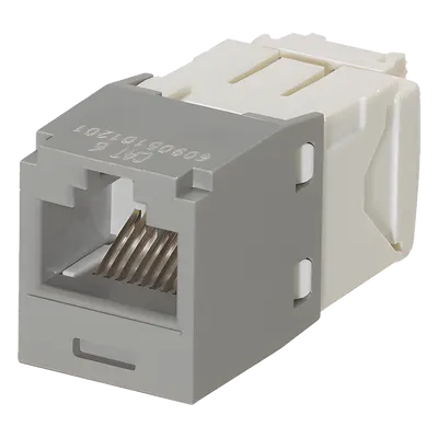 Módulo jack RJ45 Panduit CJ688TGIG Cat 6 sin herramienta de impacto