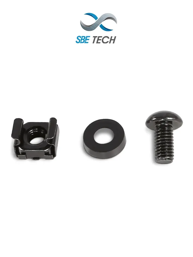 Juego de tornillos 12-24 SBE TECH SBE-JTE1224N para gabinetes