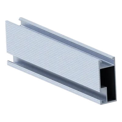 Sistema de Energía PLC / Estructura Aluminio Anodizado / Longitud 2.7 m (8.86 ft) / Inclinación 0°–15° / Resistencia Viento 136 km/h