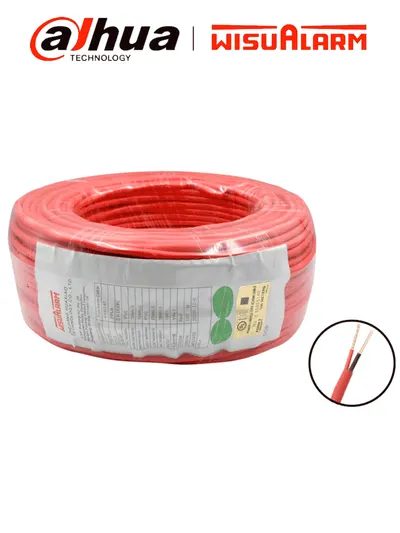Cable para Alarmas de Incendio DAHUA 2X18AWG-U - 305 metros de alta resistencia